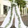 Simulated Eucalyptus Leaf Vine Vine Green Plant Leaf Pipe Ceiling Decoration Flower Vine False Flower Green Leaf Shading