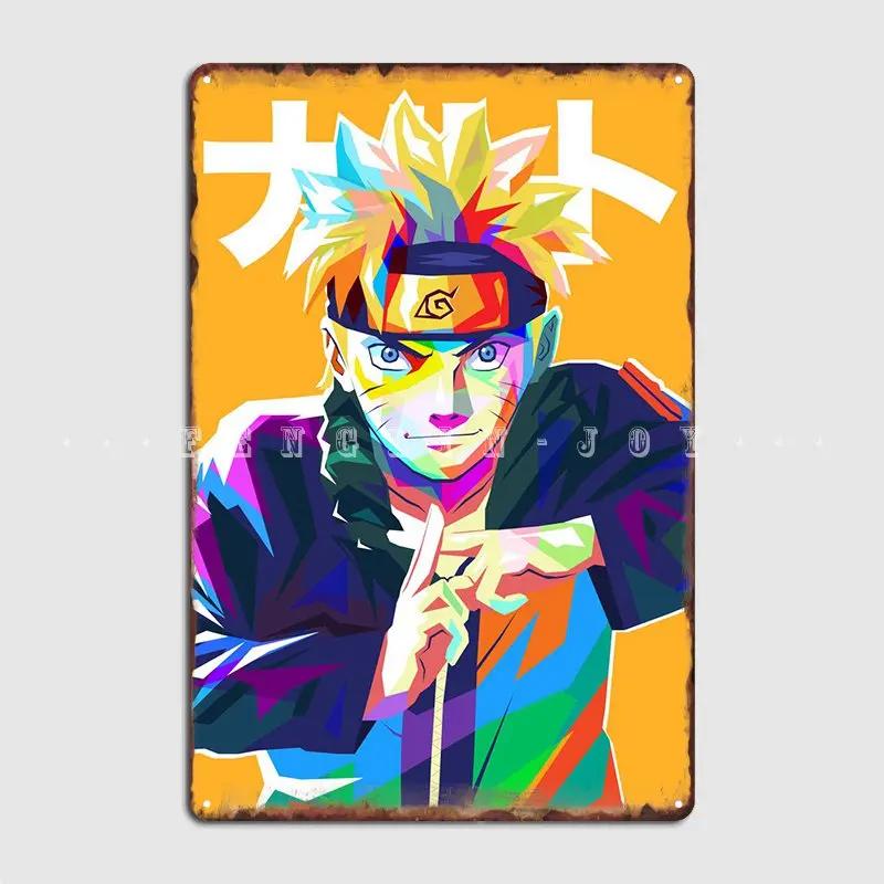 Jinchuuriki Metal Plaque Poster Wall Decor Vintage Kitchen Cinema Garage Tin Sign Posters