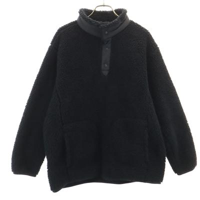 Коллаборация White Mountaineering Пуловер Флисовая куртка M черная Мужская Б/у