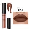 Lip Waterproof Liquid Lipstick Makeup Matte Velvet Red Sexy Cosmetics 6 Colors Long Lasting Glaze 1 Piece Gloss, 04