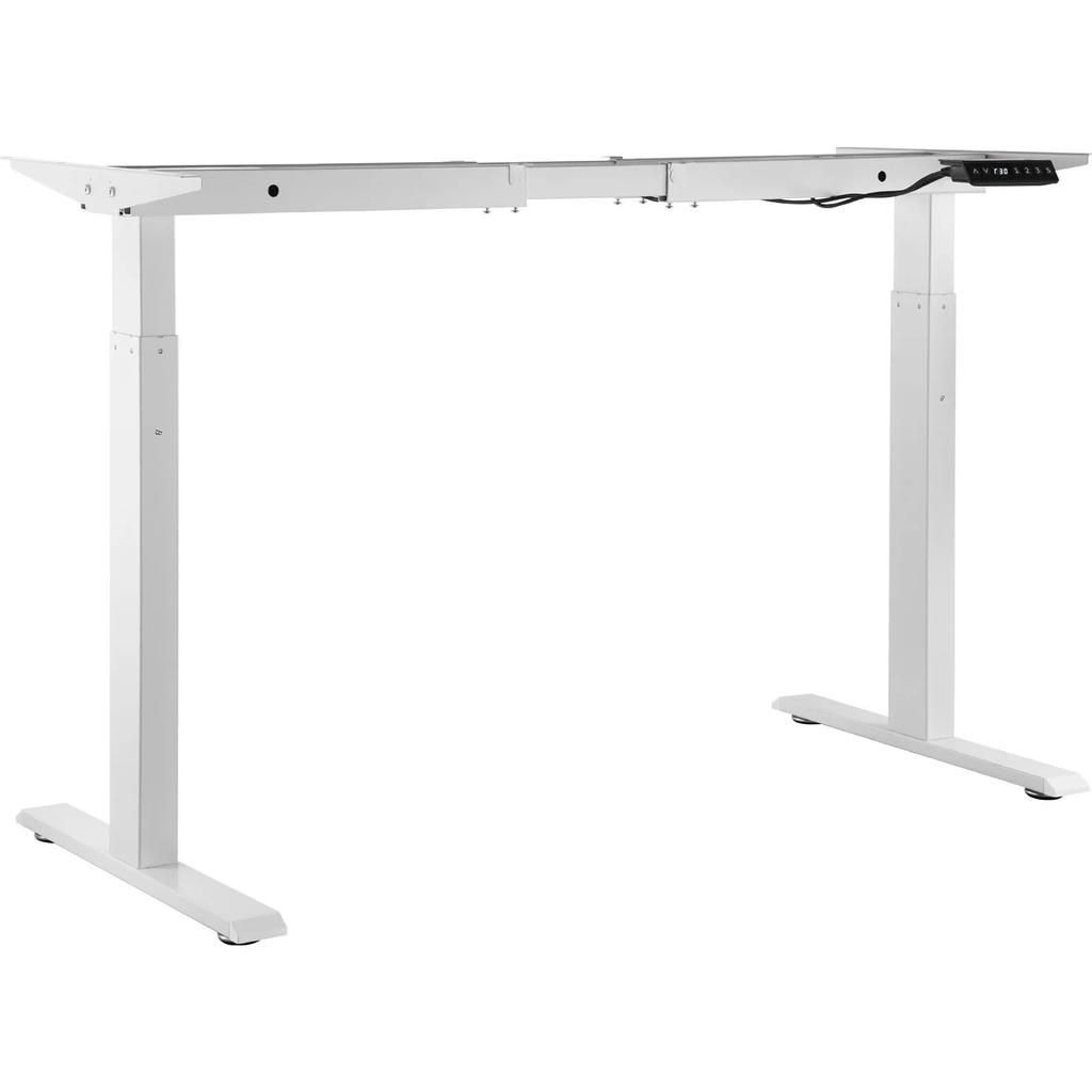 VEVOR Standing Desk Frame Dual Motor, Adjustable 27.6"-46.1"/70-117 cm Height & 43.3"-70.1"/110-178 cm Length Electric Stand