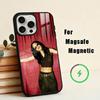 Чехол для телефона A-A-AaliyahS H-hip pop для iPhone 17, 16, 15, 14, 13, 12, 11 Plus, Pro Max Магнитный для Magsafe Беспроводная зарядка