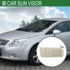 Motoforti Сборка солнцезащитного козырька для Toyota Camry 2007-2011, Пластик с тканевым покрытием, Бежевый, Блокирует солнечный свет, Номер детали 74310-06750-E0