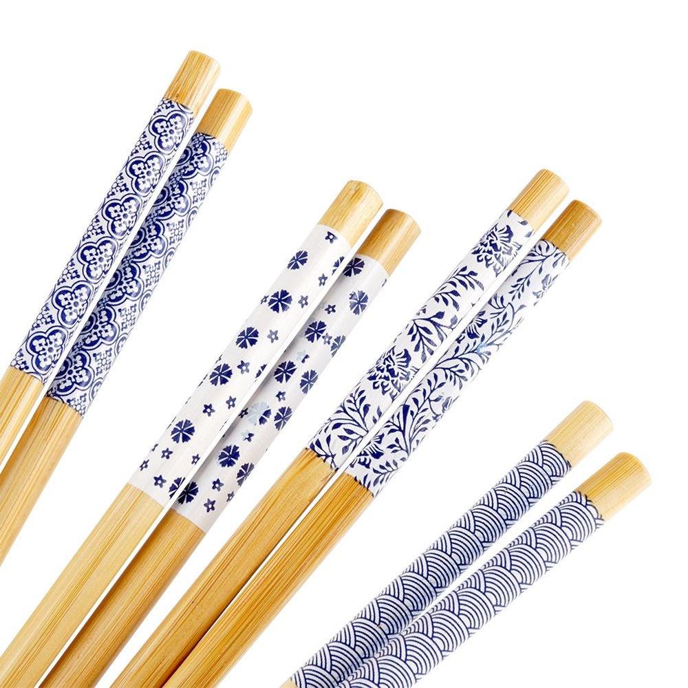 Bamboo sushi chopsticks 24 cm 8 pcs.