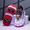 Kids' Light-Up Roller Sneakers: Four-Wheel Invisible Skates