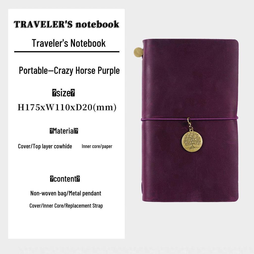 Дневник путешествий по Теннесси: Блокнот ручной работы из винтажной коровьей кожи