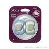 Светящаяся силиконовая пустышка в подарок для новорожденных b.box Babies, [подлинная] Sky/Sage 6m+