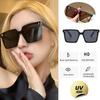Y2K Новый Стиль Мода Очки с Большой Оправой Защита от УФ-лучей Роскошные Солнцезащитные Очки Винтажные Очки для Снятия Усталости для Женщин