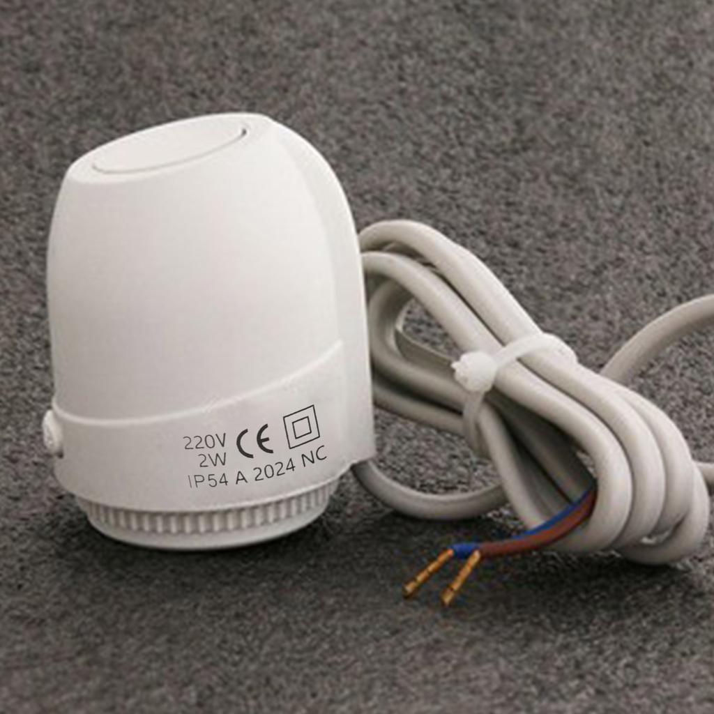 220 В нормально закрытый электрический термопривод клапан радиатора напольного отопления термостатический клапан радиатора водоотделитель