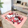1 шт. Коврик-обнимашка Hello Kitty и My Melody - Милые мультяшные персонажи, Офисный ковер, Уличный коврик, Идея подарка для дома sz137
