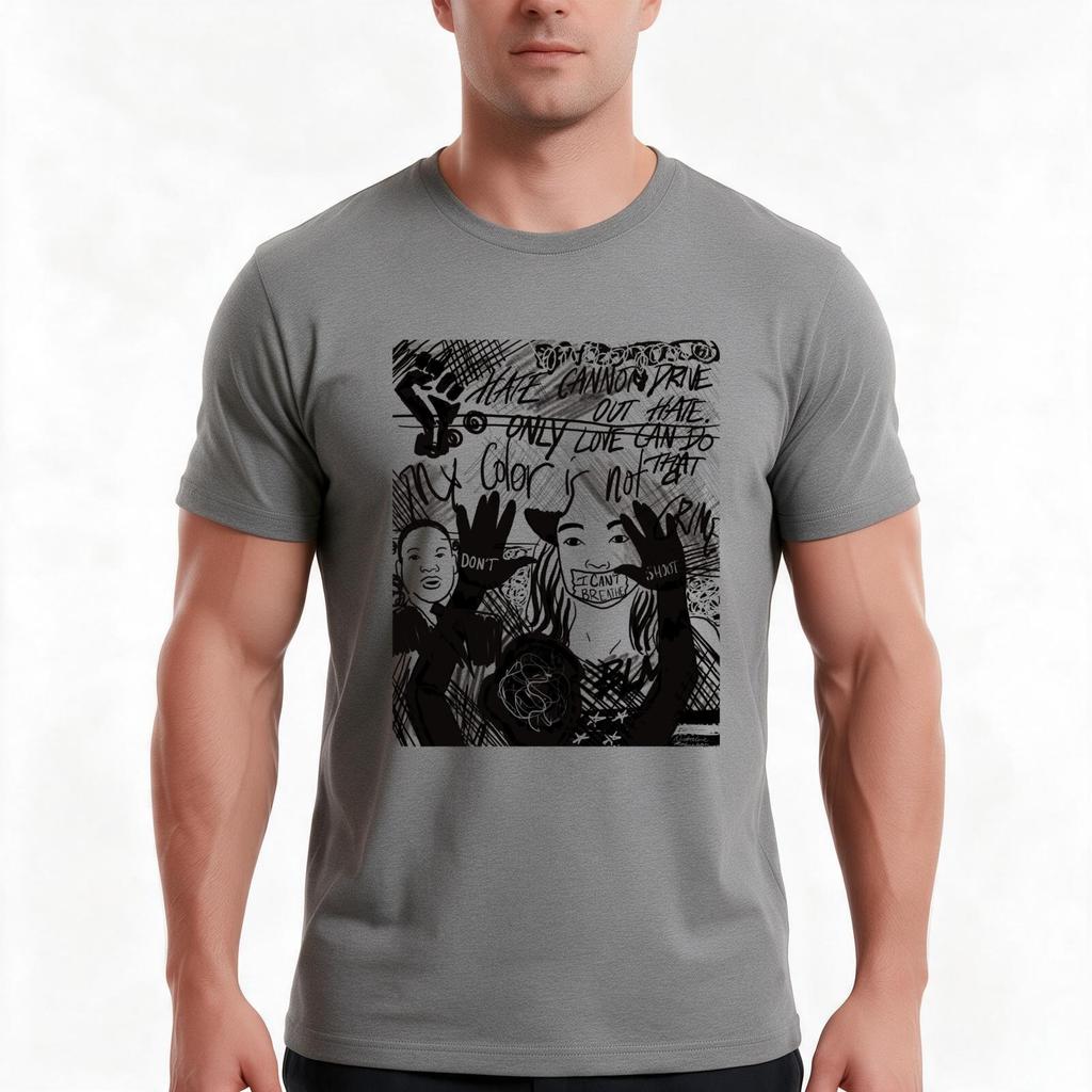 We Need Change Tshirt Summer Casual Cotton Tee Oversized Streetwear Tops Vintage Graphic Print Loose Fit Short Sleeve