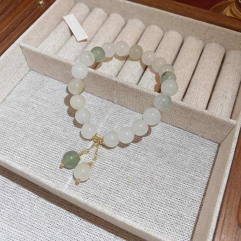 Natural Stone Bracelets Sweet Dopamine Pearl Baroque Bracelets Simple Collarbone Chain Fashionable Temperament Accessory
