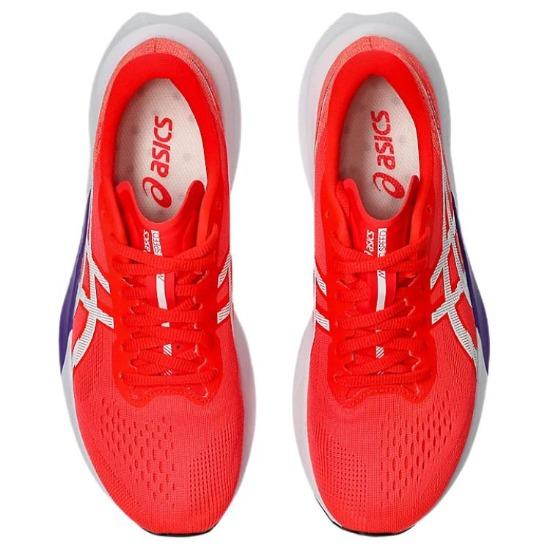 Asics Кроссовки Magic Speed 4 Ярко-красные Женские Белые 1012B676-600