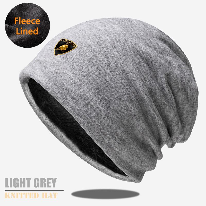 Регулируемая шапка с логотипом автомобиля, высококачественная, с плюшевой подкладкой, зимняя шапка для Lamborghini Urus Huracan Aventador, премиальные автомобильные аксессуары