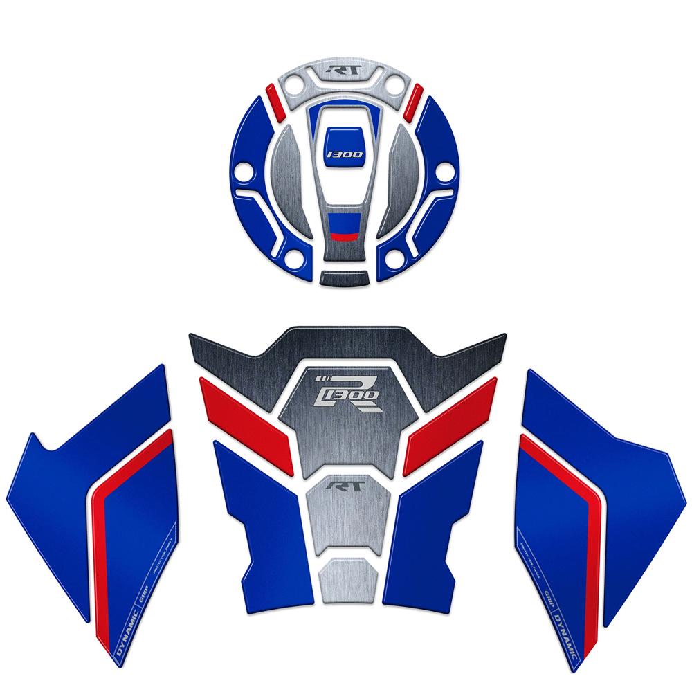 Противоскользящая 3D резиновая наклейка для BMW R 1300 RT (2025-2026) - Наклейки на бак.