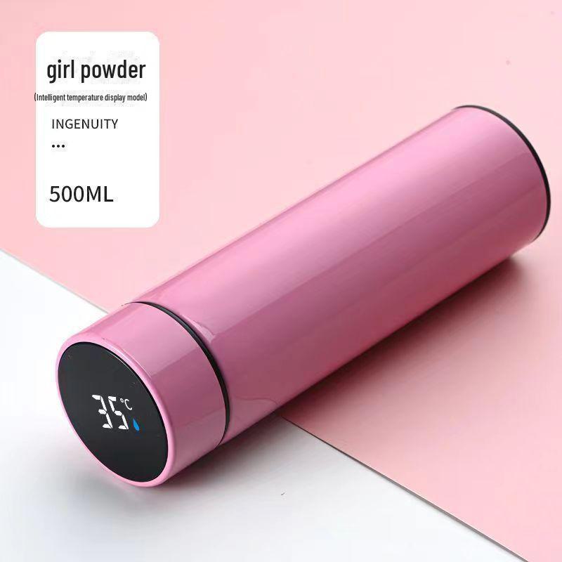 Интеллектуальная термокружка с цифровым дисплеем, нержавеющая сталь 304, большая вместимость, унисекс, идеально подходит для студентов и в качестве делового подарка.