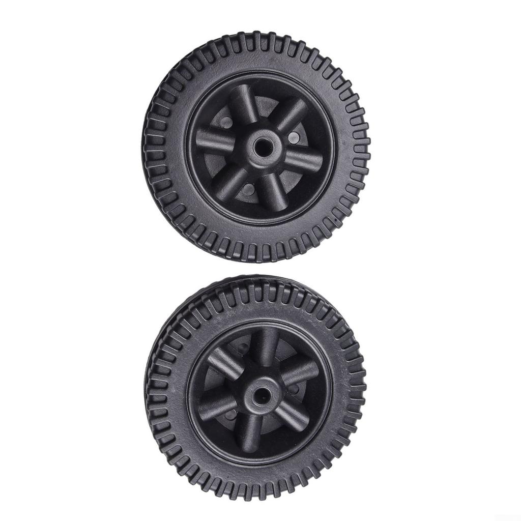 2pcs Grill Wheels BBQ Grill Wheel Heat-resistant Multi-Functional