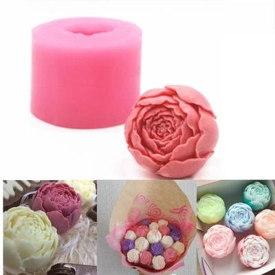 Новая 3D роза силиконовая форма для мыла свеча DIY торт шоколад конфеты формы для выпечки формы ручная работа ремесло