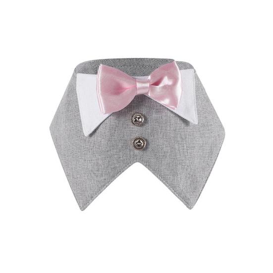 Полотенце Элегантное треугольное полотенце для кошки и собаки, формальный свадебный костюм с украшением в виде банта для домашнего животного