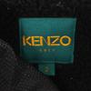 KENZO GOLF 90s Made in Japan Old Quilted jacket 2 black Back bore Women Used