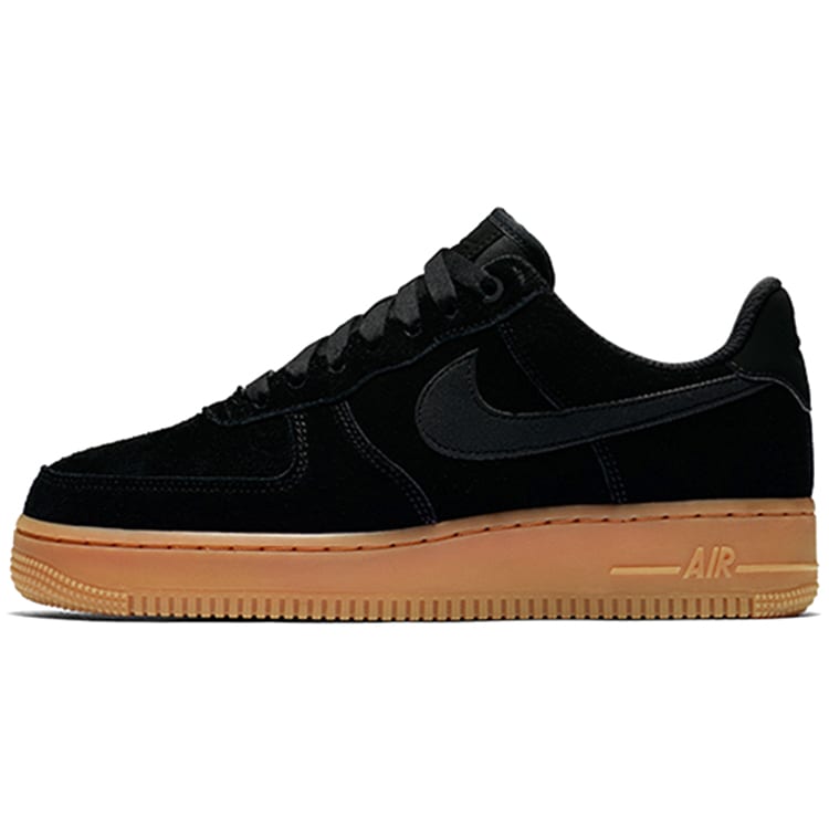 Nike Air Force 1 Low Черный с коричневой подошвой Женские AA0287-002