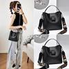 Bag Women's New Trendy Fashion Internet Celebrity Shoulder Portable Messenger Bag Foreign Style Bucket Bag Simple