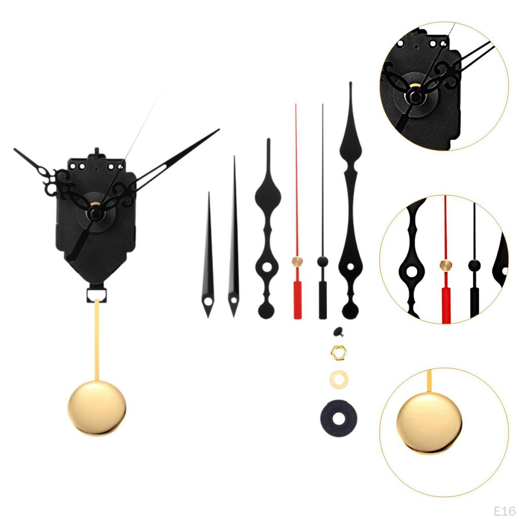 Современный набор для ремонта кварцевых маятниковых часов для домашнего декора