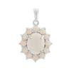 Silver Pendant with Opal (2174356)