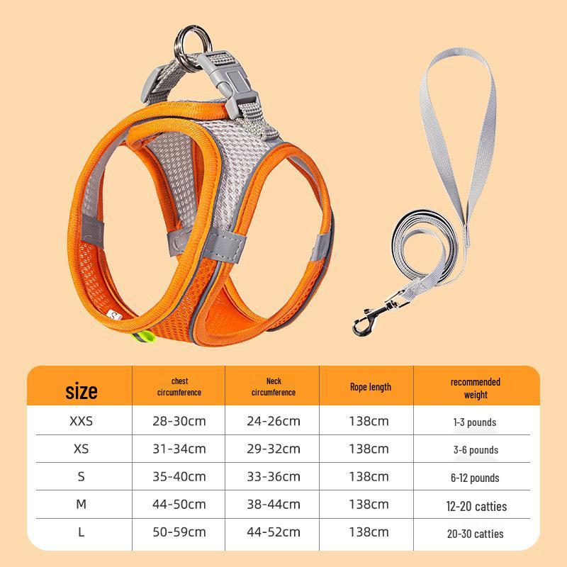 Регулируемый поводок для кошек и собак: Защищенный от побегов, выдвижной поводок для прогулок на открытом воздухе