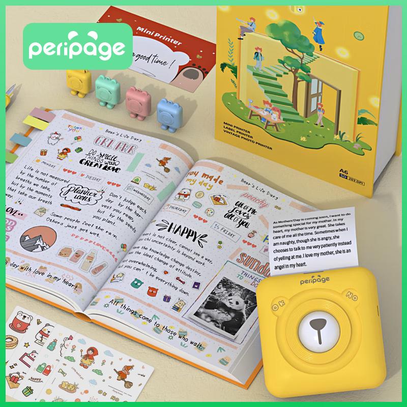 AiLiXiong Portable Inkless Thermal Printer CN plug (adapter included)