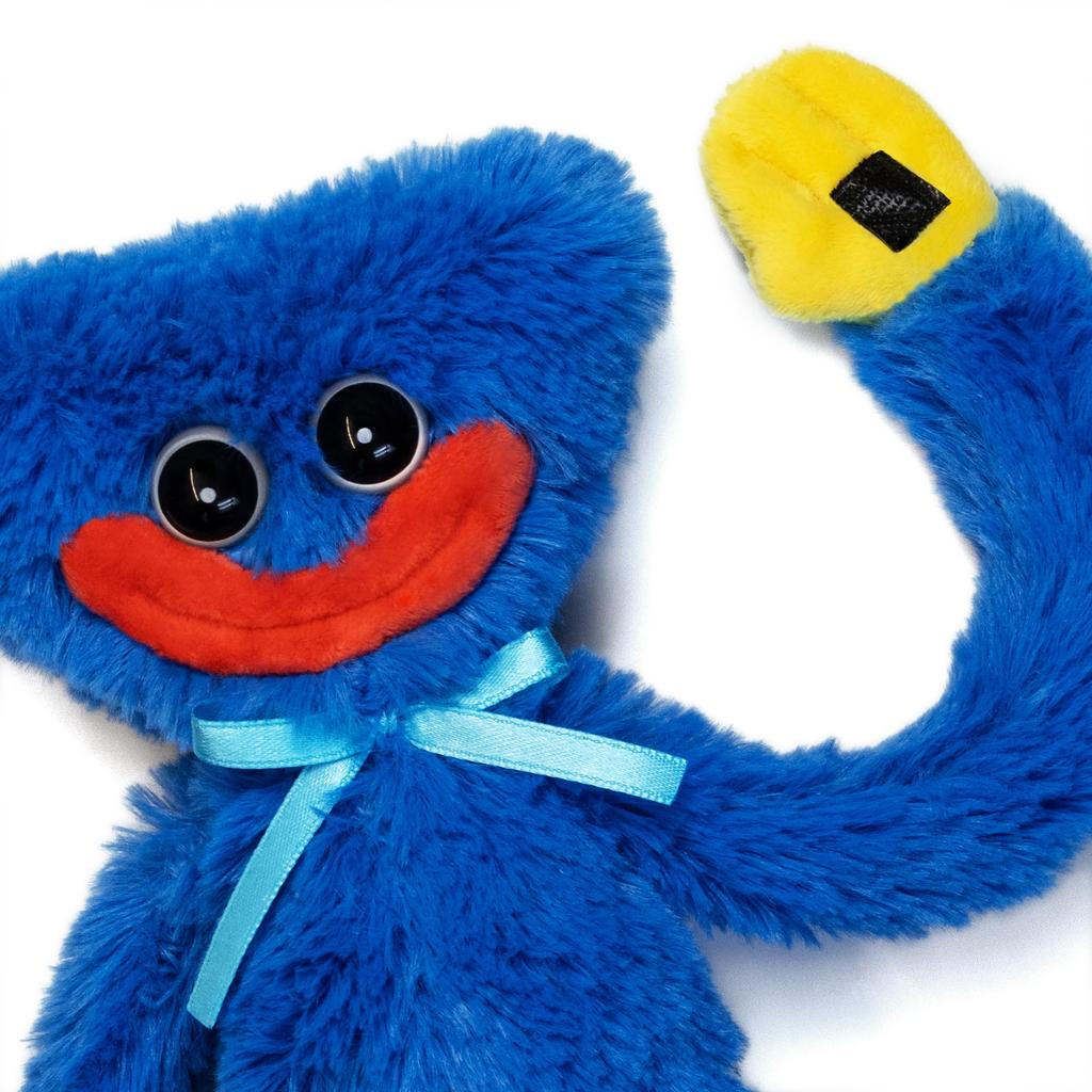 Плюшевая игрушка Poppy Playtime Huggy Wuggy - Коллекционная игрушка для всех возрастов (14" Улыбающийся Хагги Вагги)