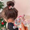 Kids Sequins Floral Elastic Hair Bands Rubber Band Hair Tie Princess Kawaii Hair Rope Headwear Girls Children Hair Accessories