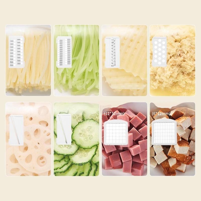 Бытовая портативная кухонная утварь Овощерезка Кухонные принадлежности Терки с ящиком для хранения Кухонные принадлежности Инструменты