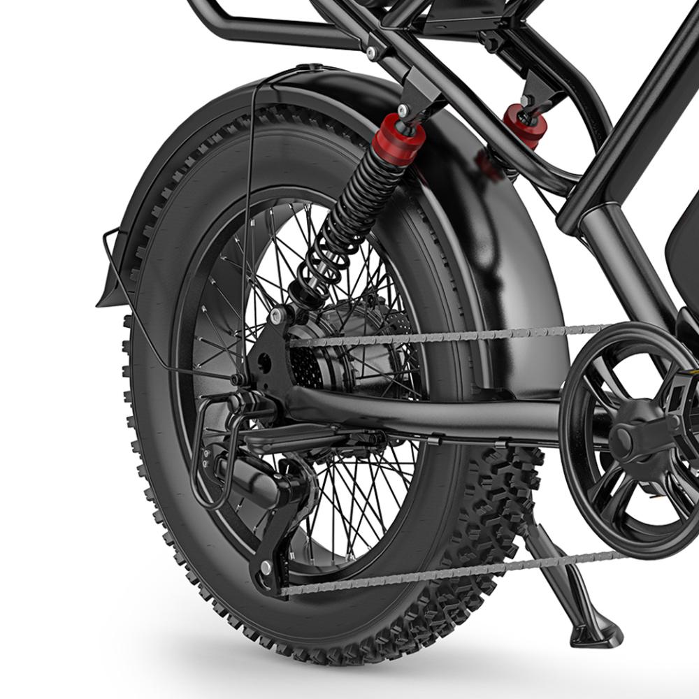 HEADEER BK20 Adult E-Bike 48V20AH Battery 750W Motor Electric Bicycle 150KG Load 80KM Range 20 Inch Fat Tires Off-Road E-Mountain Bike