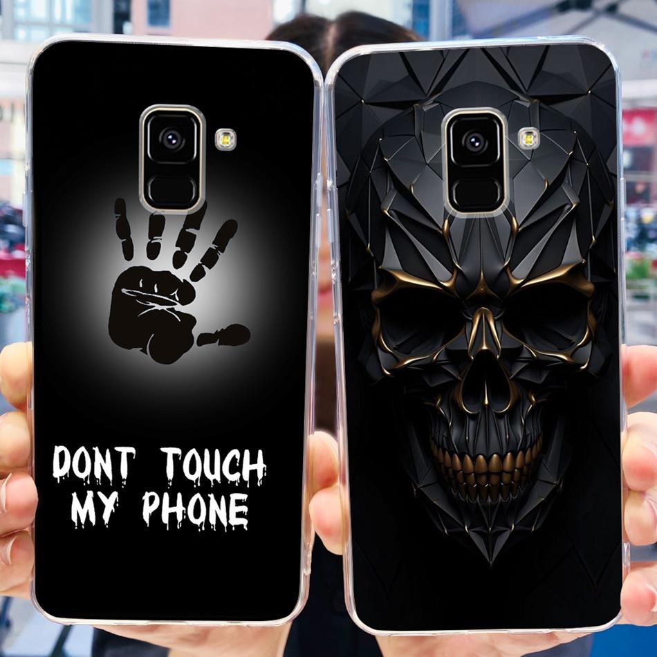 Для Samsung Galaxy A8 (2018) / A8+ (2018) Мягкий силиконовый TPU чехол SM-A730F A530F для Samsung A 8 A8 Plus, милые чехлы с мультяшными пандами
