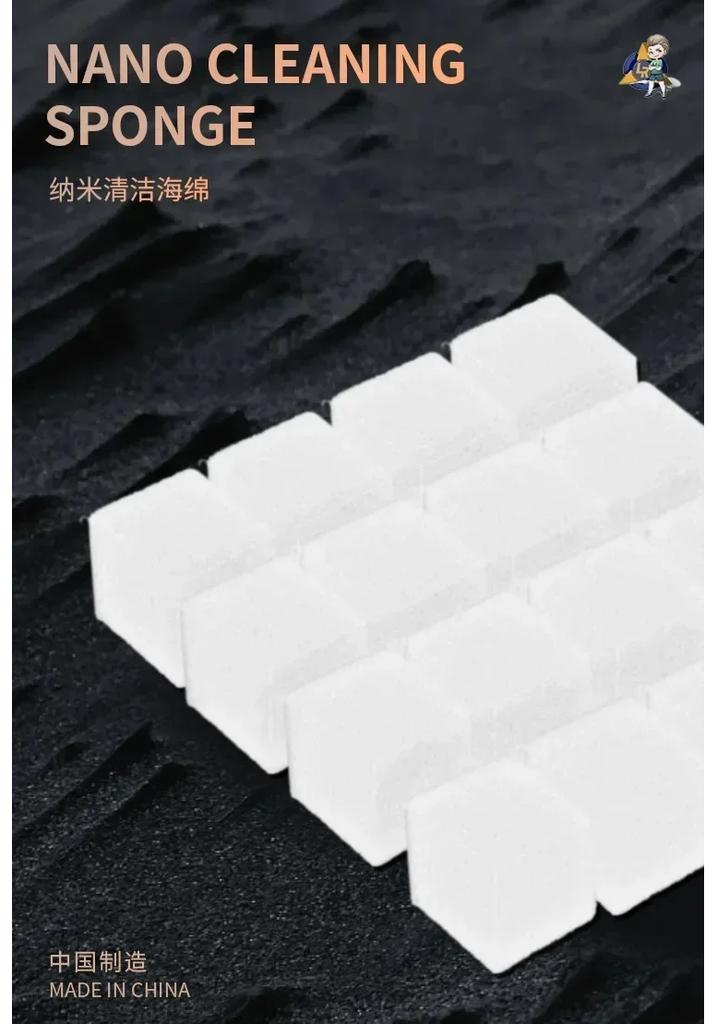Lanrui LR-S9/LR-S9 500PCS Nano Cleaning Sponge For Mobile Phone Screen / Camera / PCB Soldering Welding Flux Oil Cleaning