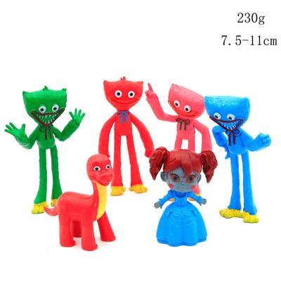 6 шт. Poppy Playtime аниме фигурка модель украшения игрушки для тематической вечеринки, дня рождения, украшения