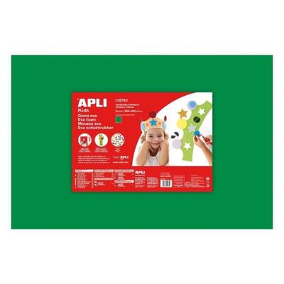 Apli 1 лист резиновой пены - зеленый