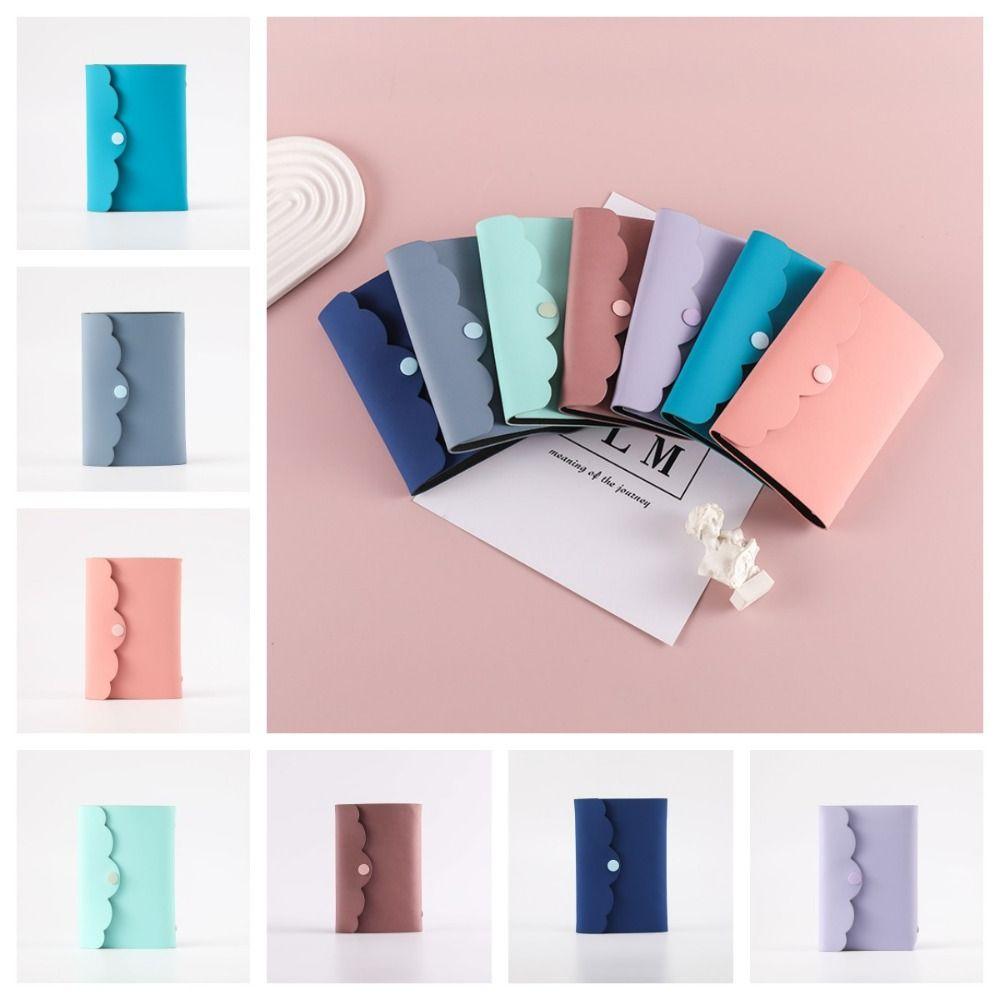 High Appearance Handbook Soft Leather Notebook Candy Color Hand Account  Students Gift