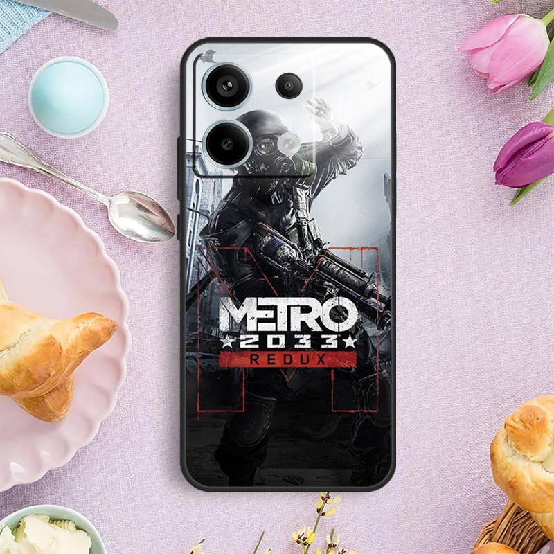 Чехол Metro 2033 для Redmi Note 13 Pro Plus Note 12 9 10 11 Pro 9S 10S 11S 12S Redmi 12 10 C 13C