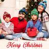 Xmas Tree Snowman Cartoon Knitted Cap Sweater Beanie Christmas Hat LED Hat