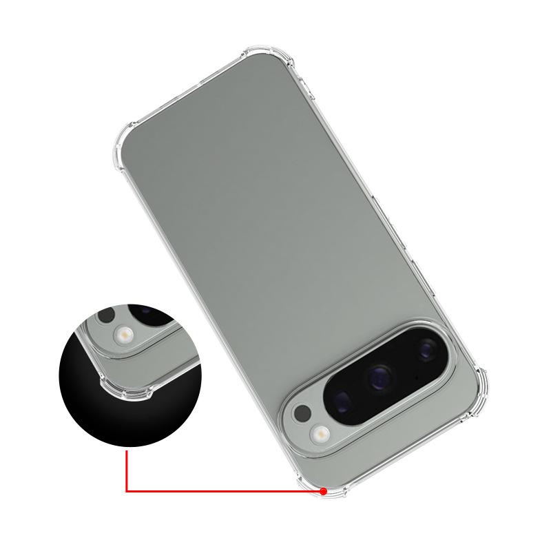 Применимо к чехлу для мобильного телефона Google Pixel11 четыре угла защита от падения Google 10proXL подушка безопасности тпу всеохватывающий материал завод
