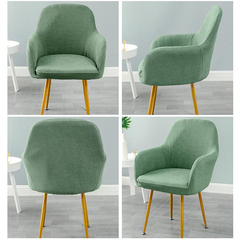 Чехлы на стулья из флисовой ткани с высоким наклоном, чехлы на стулья, моющиеся, передвижные чехлы на сиденья, универсальный размер для отеля, дома, банкета