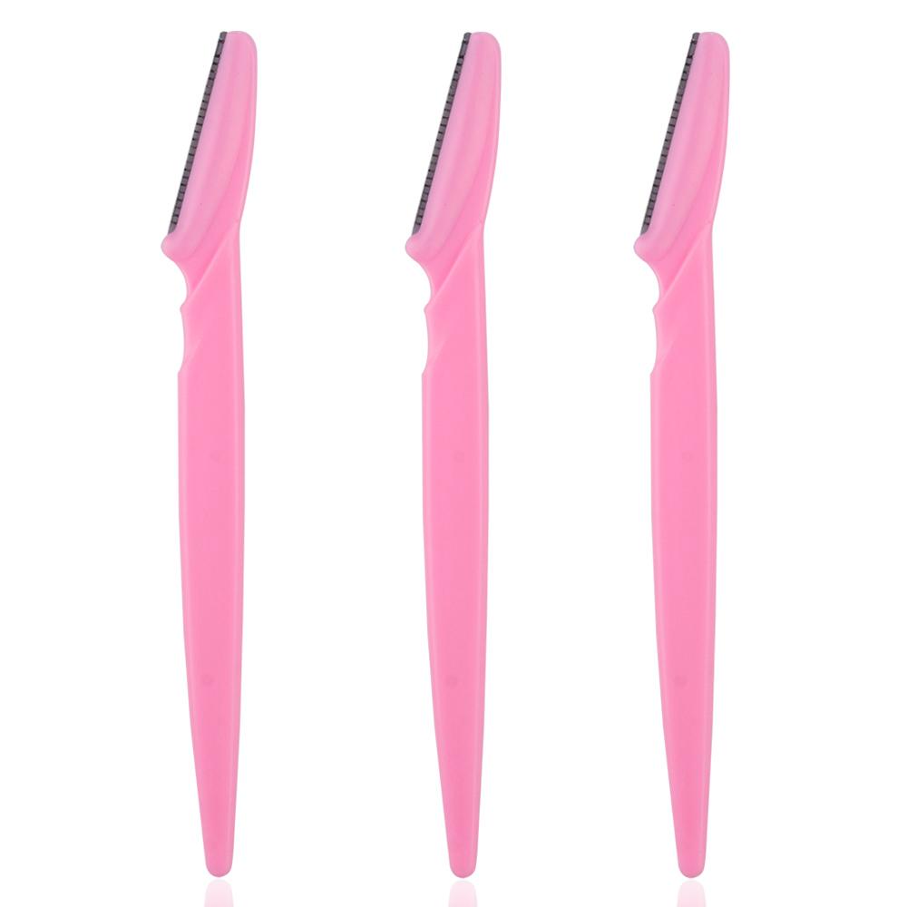 30PCS/Pack Small Professional Trimmer Safe Blade Shaping Knife Eyebrow Blades Face Hair Removal Scraper Shaver Makeup Beauty Tools