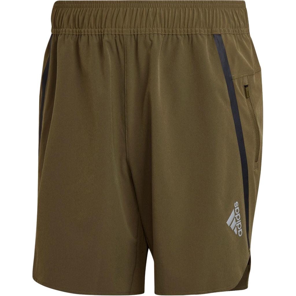 adidas Мужские трехчетвертные шорты M D4T Und Sho с блоками цвета, дышащие, удобные, зеленые HE5431