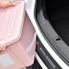 cxbkdv1 Carbon Anti Scratch Threshold Bumper For Mitsubishi Outlander 3 Ralliart Car Rear Trunk Protector Strip Sticker Car Accessories