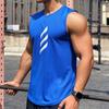 Men Stretch Quick Dry Vest Fitness Sports Casual Sleeveless Shirt