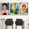 Сексуальная Красота Искусство Ретро Украшение Дома Комната Гостиная Диван Украшение Стены Картина
