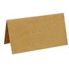 10pcs Kraft Paper Table Place Cards Blank Seating Number Card  Anniversary Celebration