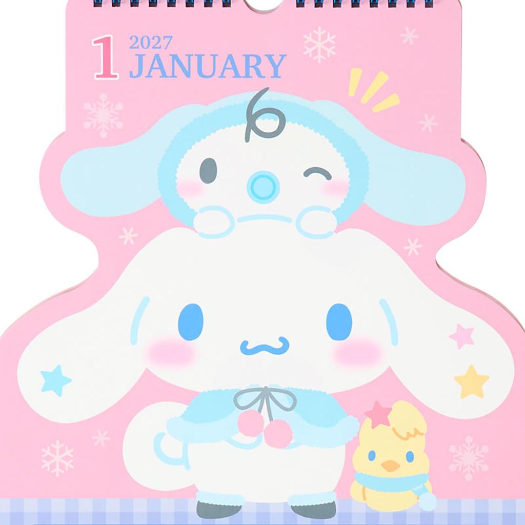 Sanrio Character Calendar 2027 Cinnamoroll Wall Calendar 922129